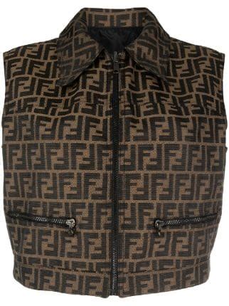 used fendi gilet|fendi pre owned.